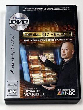 Deal or No Deal: The Interactive DVD Game Show (DVD / HD Video Game, 2006) EUC